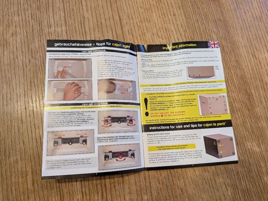 ★値下げ中 美品 シュラグヴェルク schlagwerk 2in-One カホン