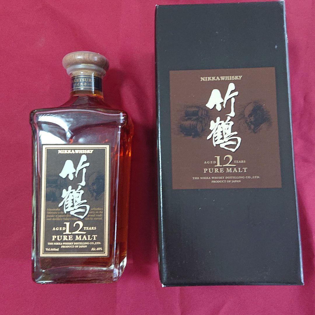 アサヒビール ニッカ 竹鶴12年ピュアモルト 660ml