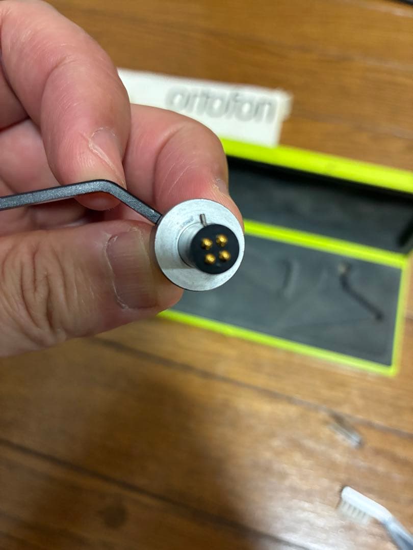 ortofon コンコルド　ナイトクラブ　カートリッジセット2本　ケース割れあり