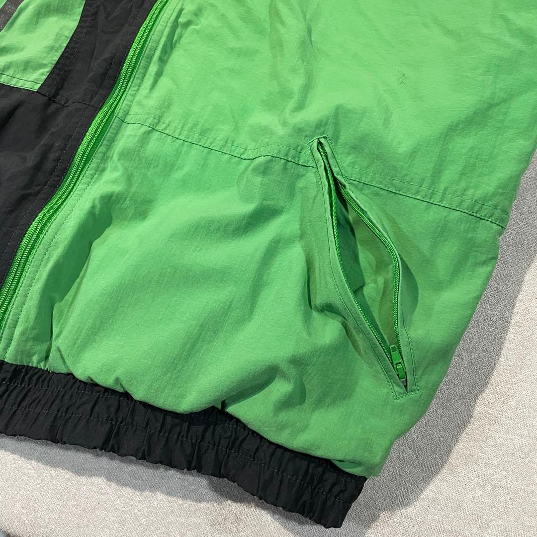 【激レア!90s】Reebokナイロンジャケット L ボルシアMG 緑