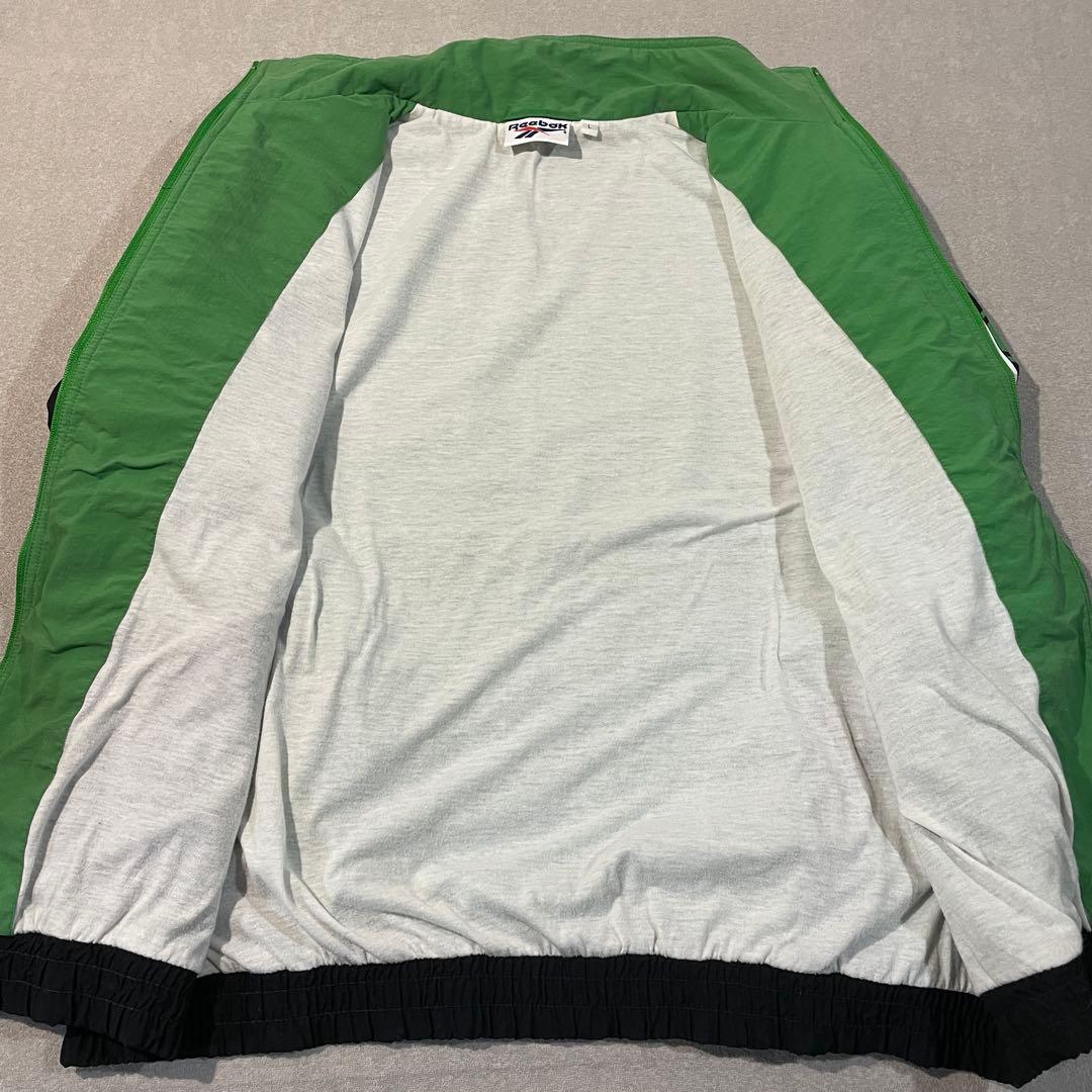 【激レア!90s】Reebokナイロンジャケット L ボルシアMG 緑