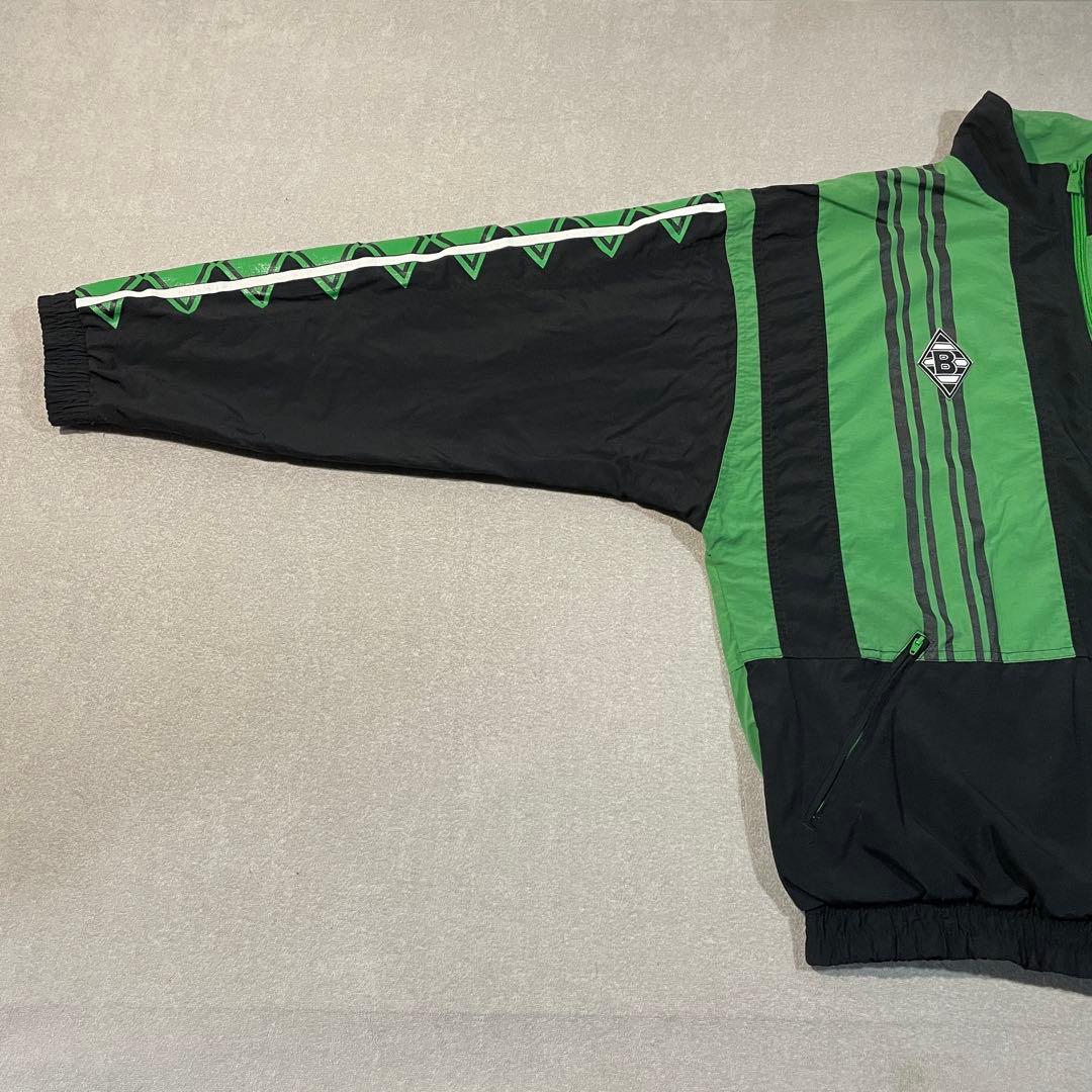 【激レア!90s】Reebokナイロンジャケット L ボルシアMG 緑