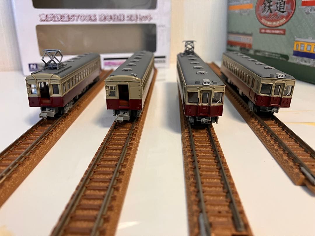 鉄コレ 東武5700系 晩年仕様 4両編成（2両セット2箱）
