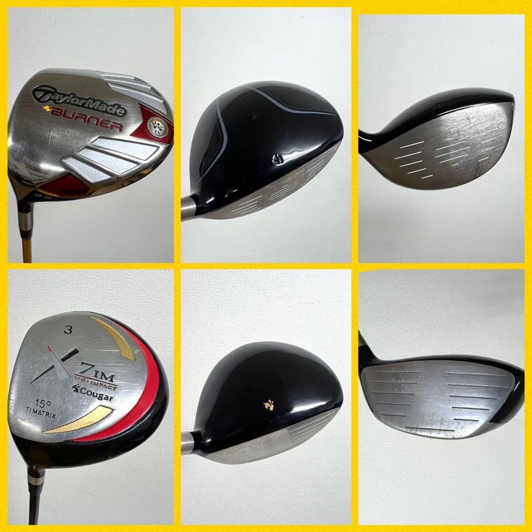 レフティ！早い者勝ち！激安！ゴルフクラブセット⛳️テーラーメイドやクーガーなど