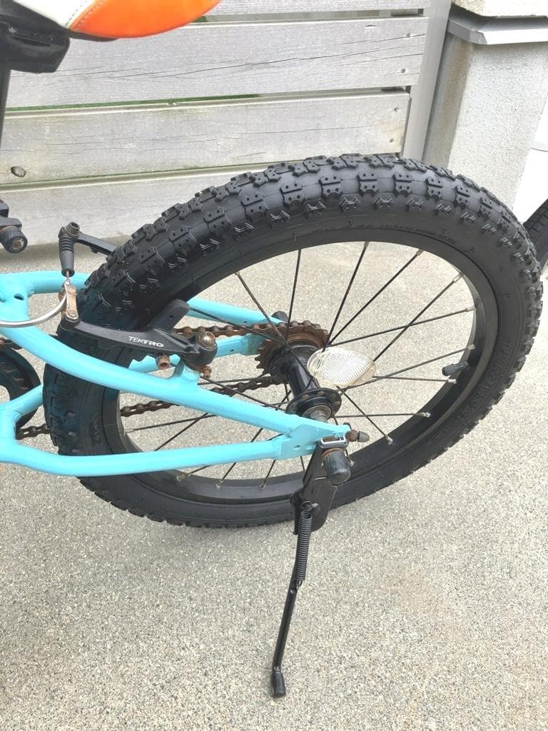 【NET】ヨツバサイクル 18インチ 子供自転車 (金沢市近郊お渡し)