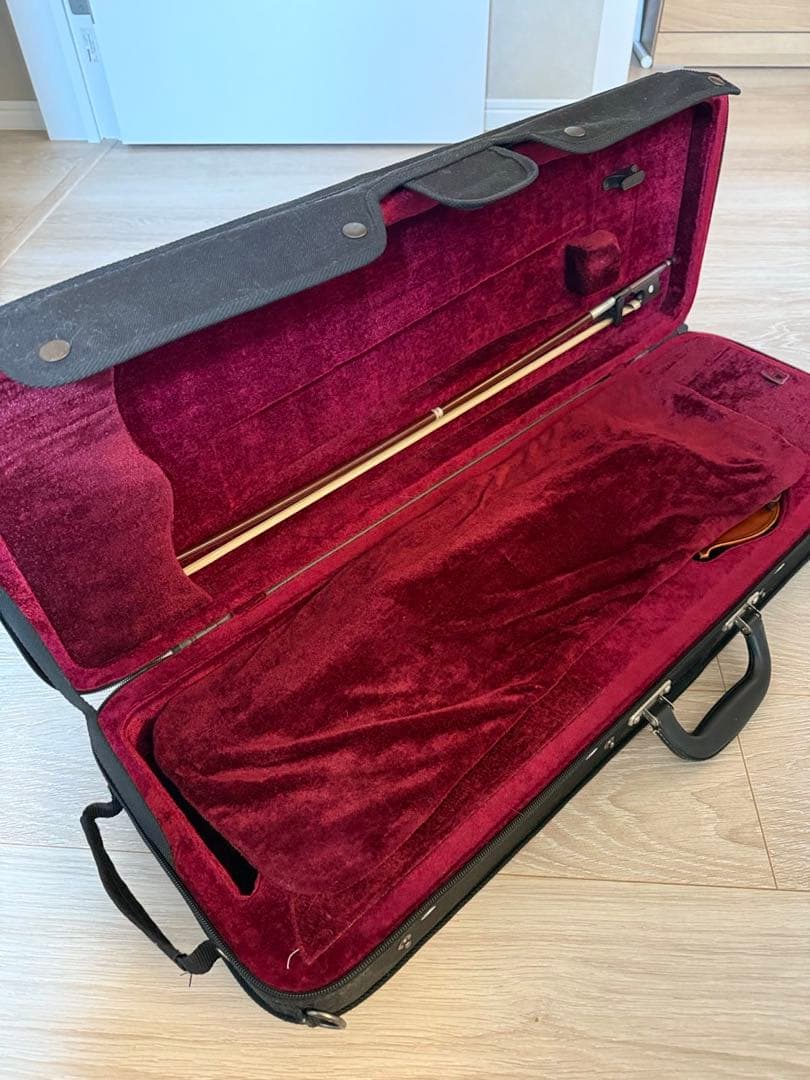 バイオリン 弦楽器 (3/4サイズ) herman Q017A ケース付