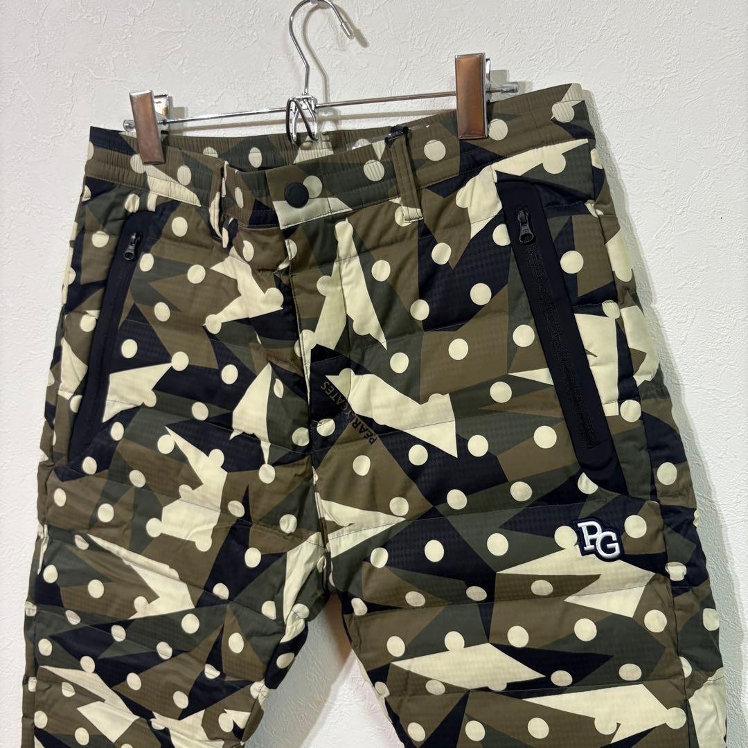 【PEARLY GATES】新品カモドット中綿キルティング上下セット　メンズＬ