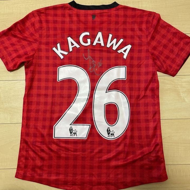 MANCHESTER UTD2013CHAMPIONS記念サイン入りユニホーム