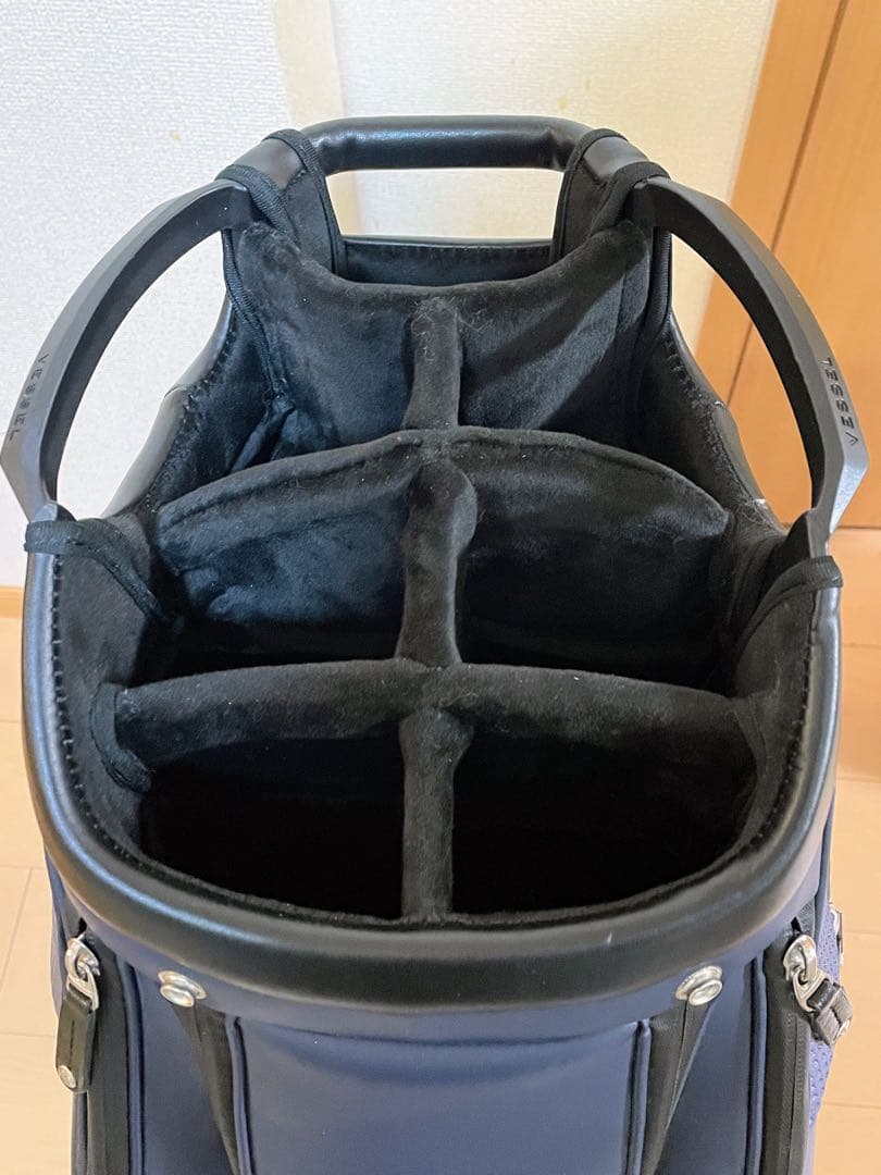 けーちゃん！ベゼル★VESSEL★Lux7★キャディバッグ★ゴルフバッグ