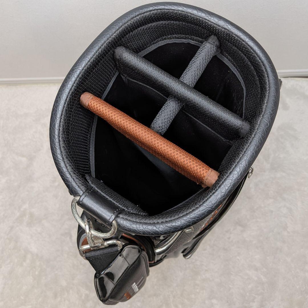 adabat アダバット キャディバッグ 9.5型 47インチ ブラック ゴルフ