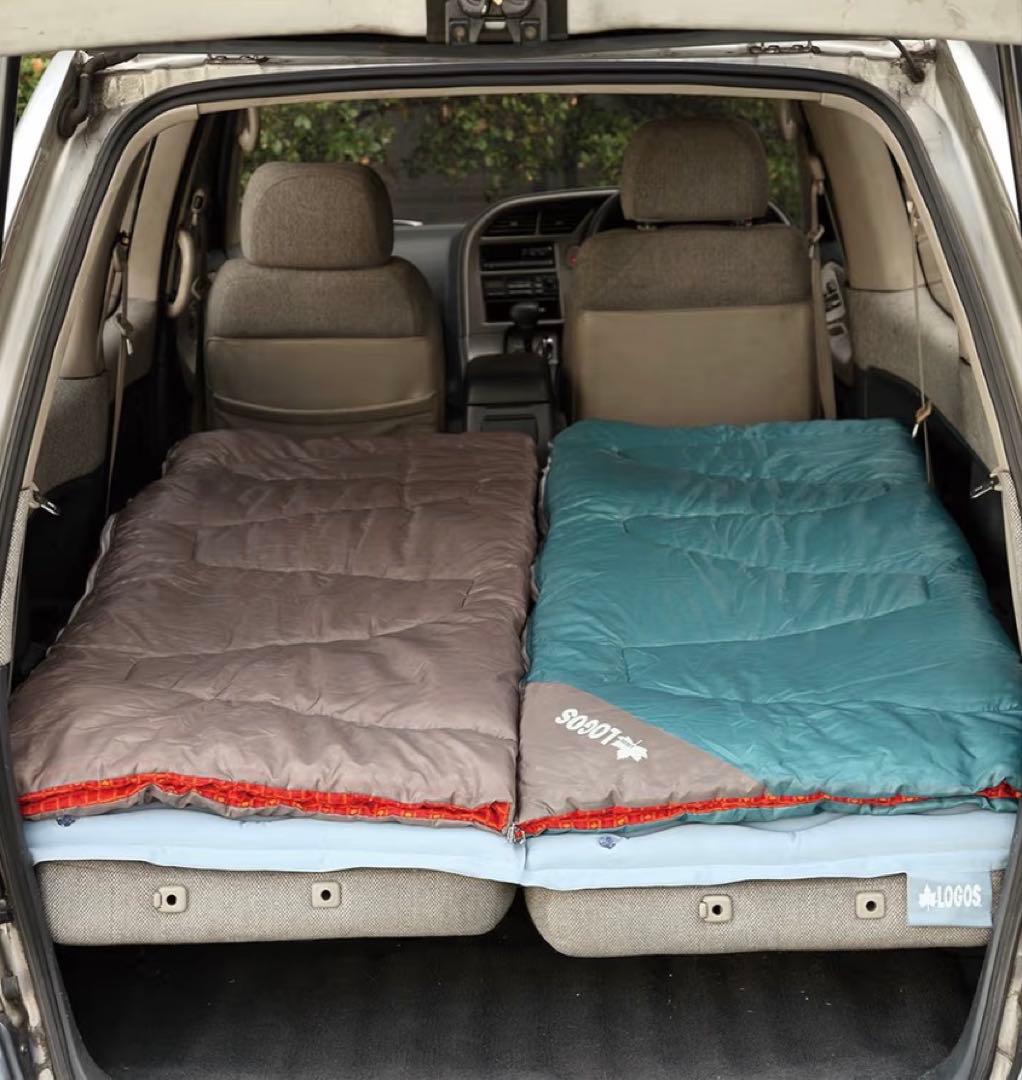 美品✨ LOGOS ミニバンぴったり寝袋・-2 冬の車中泊に〜12/16値下げ中