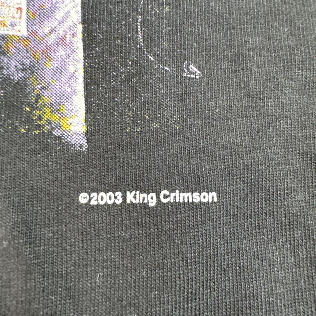 希少 00s ヴィンテージ バンドTシャツ KING CRIMSON 当時物 L