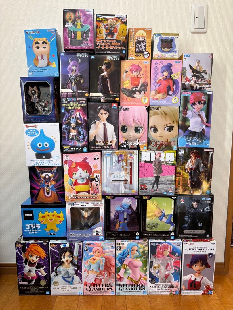 アニメプライズフィギュア　まとめ売り　33体セット