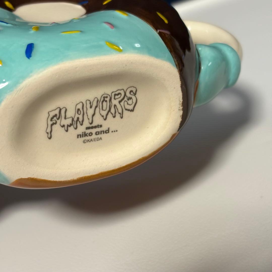 FLAVORS nikoand ハンバーガーマグ&ドーナツマグ　フレーバーズ