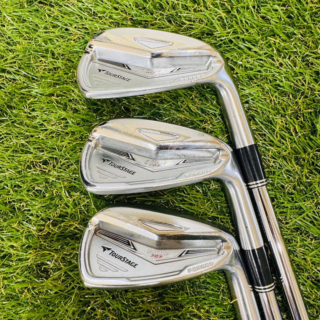 【男性用】TOURSTAGE X-BLADE 707 アイアンセット 6本