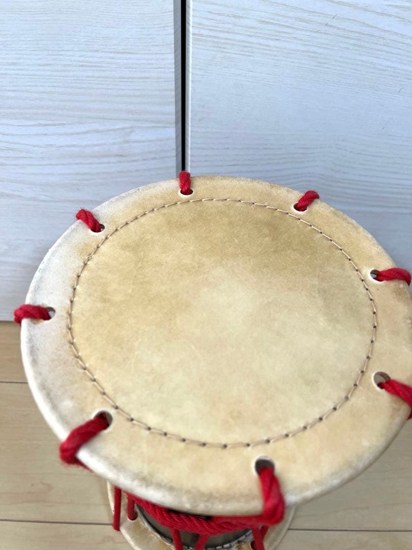 【美品】川田太鼓工房 ミニ桶胴太鼓 こじめちゃん