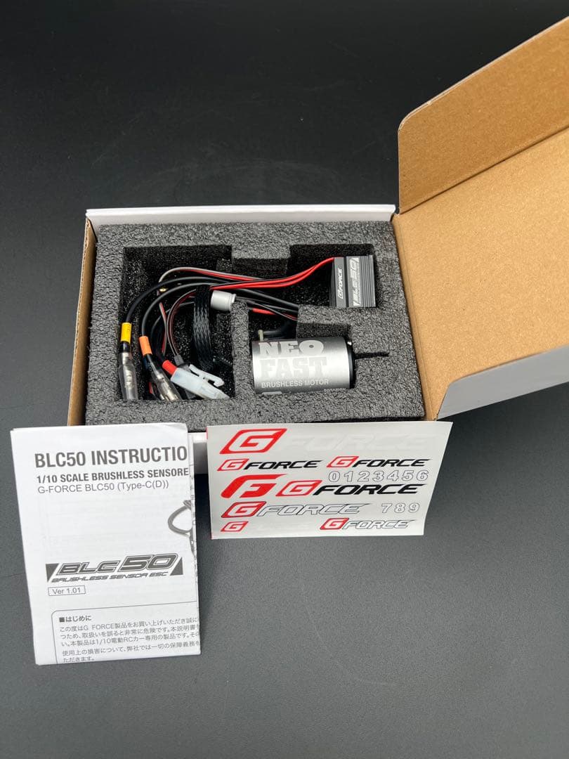 ホビーラジコン G-Force BLC50 TYPE-T COMBO 13.5T