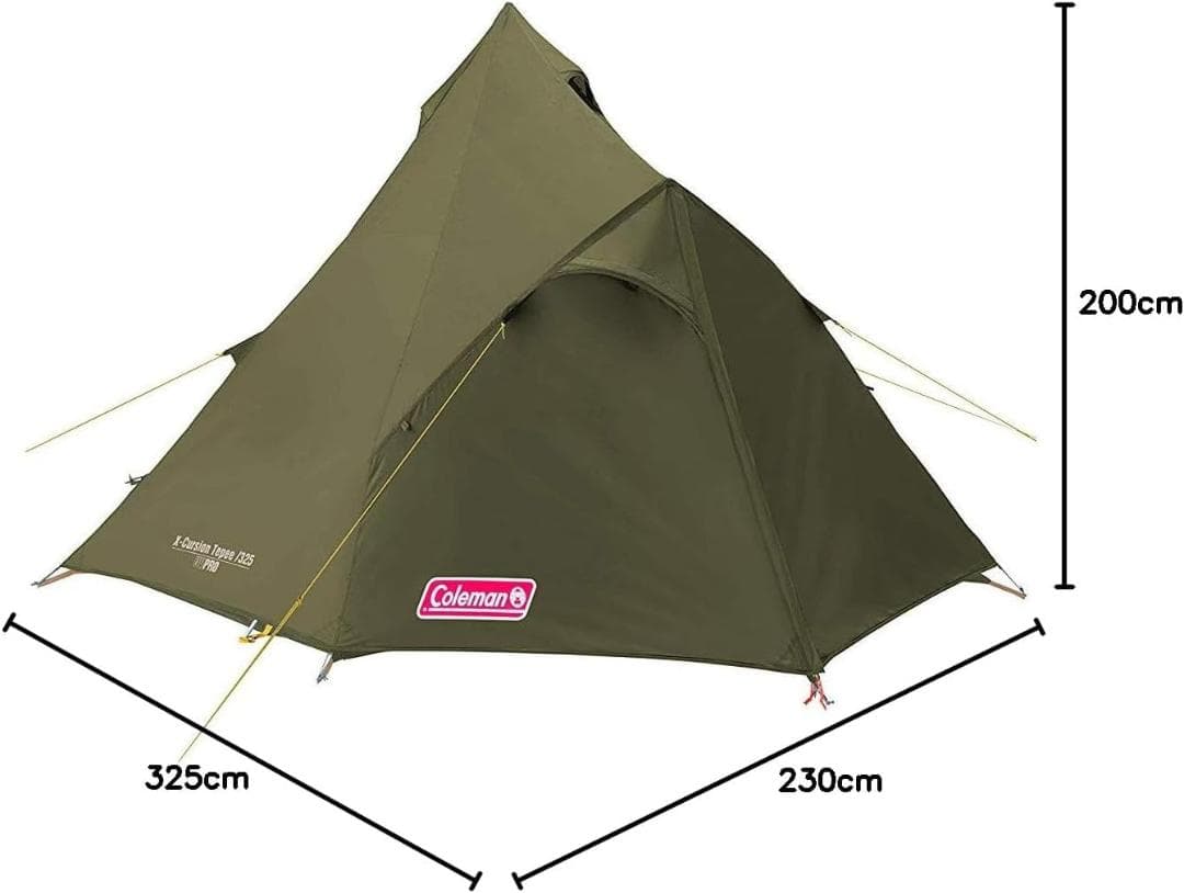 コールマンColeman エクスカーションティピー 325 オリーブ3〜4人用