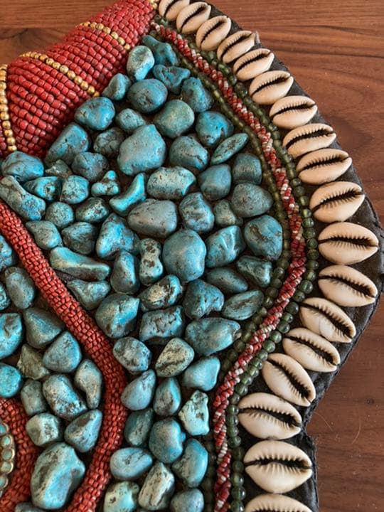 インド　ラダック　アンティーク民芸品