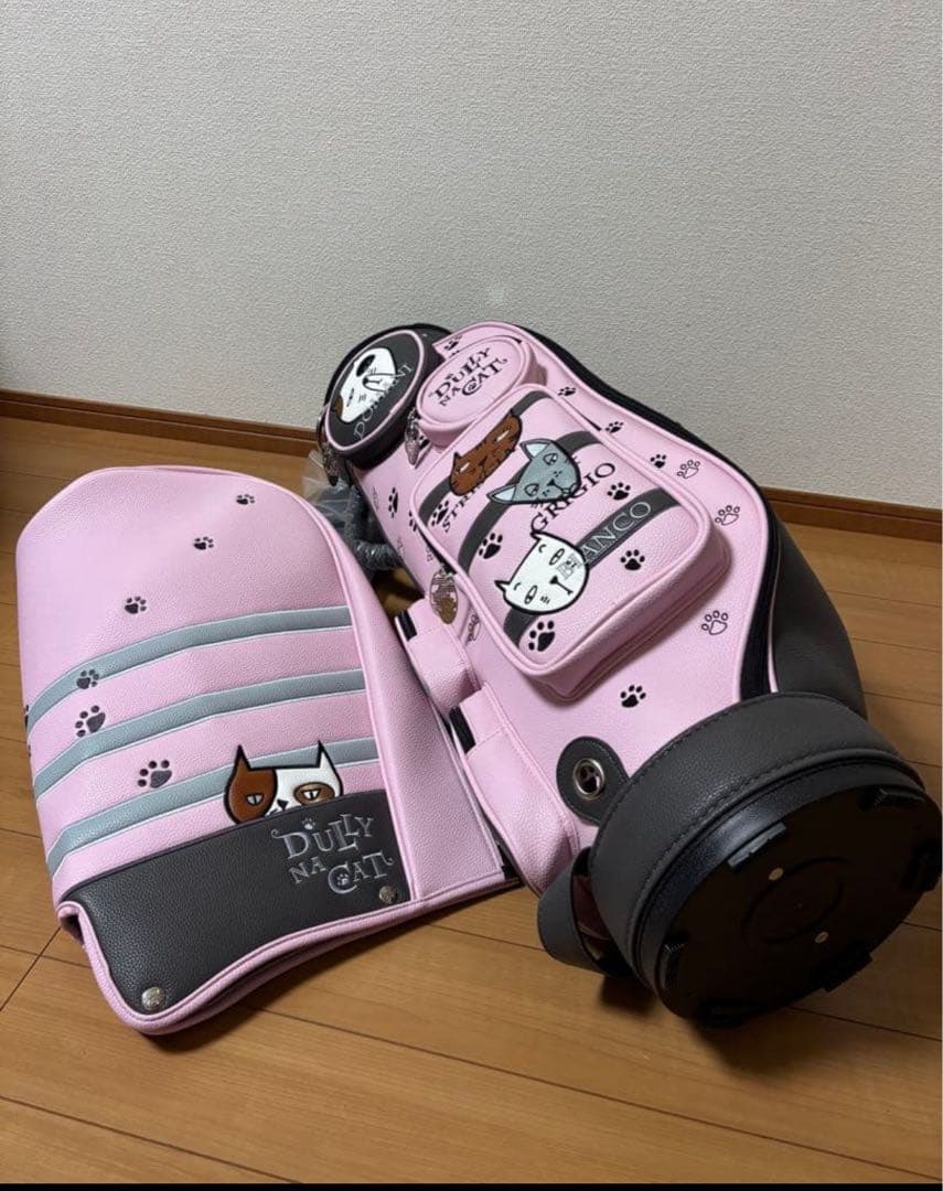 【新品】ダリーナキャット キャディバッグ　DN-CB03 ピンク 可愛いい