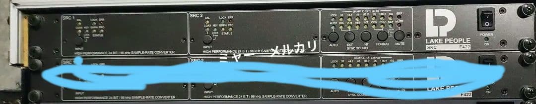 LAKE PEOPLE 　SRC F422 2台　本体、コピー取説。