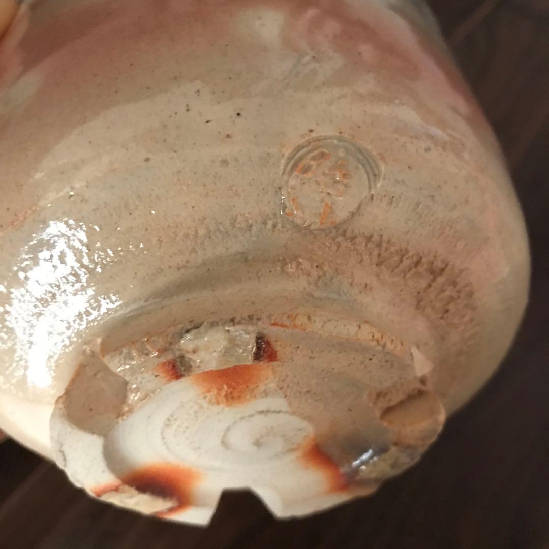 萩焼筒茶碗 十二代田原陶兵衛 共箱