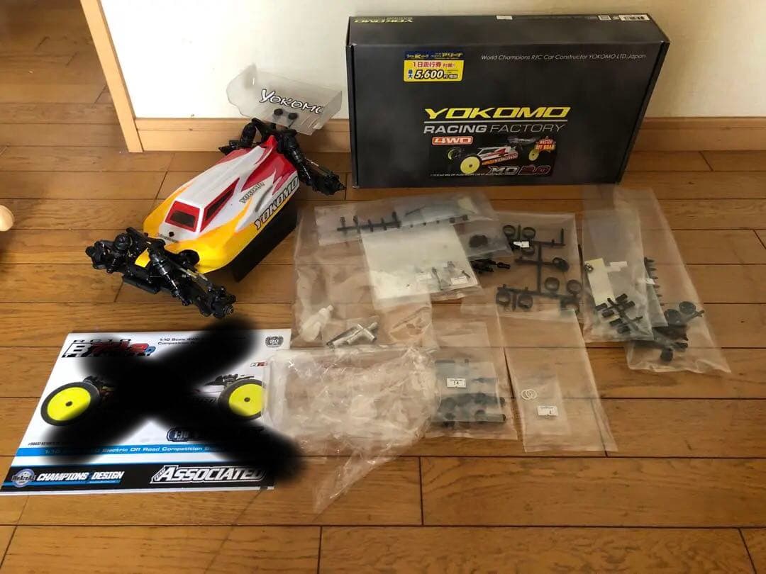 YOKOMO MO2.0 1/10 4WDバギー ※メカ類は附属しません