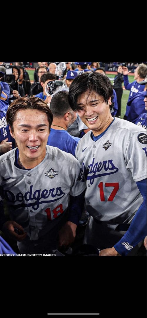 【正規品】大谷翔平 ドジャース レプリカユニフォーム L 17