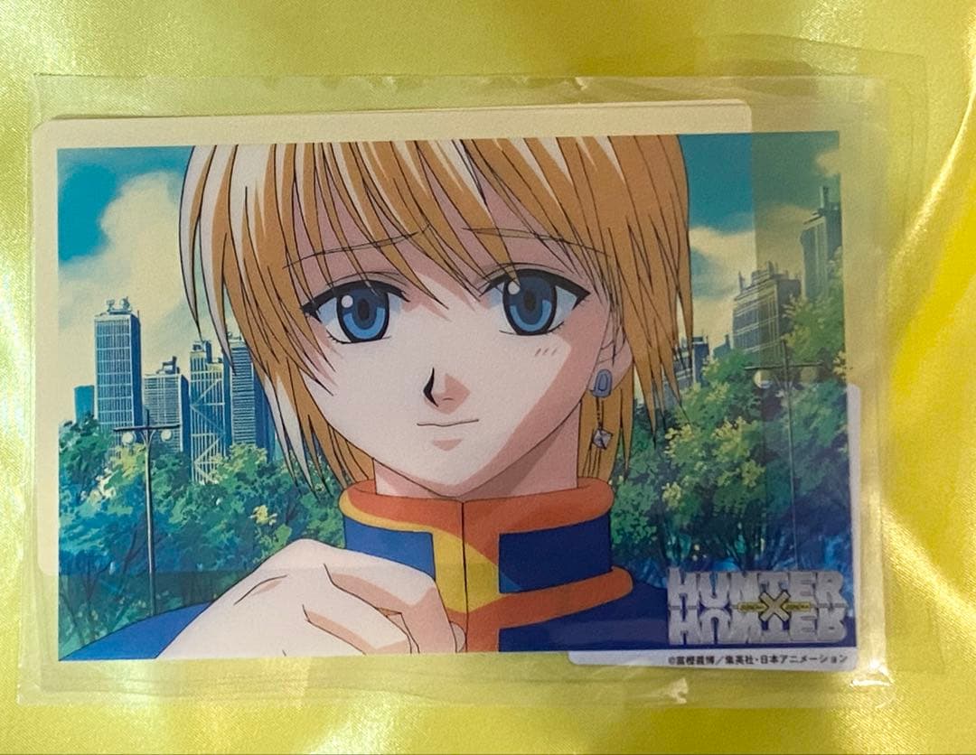【未開封・激レア】旧HUNTER×HUNTER クラピカ クリアポストカード