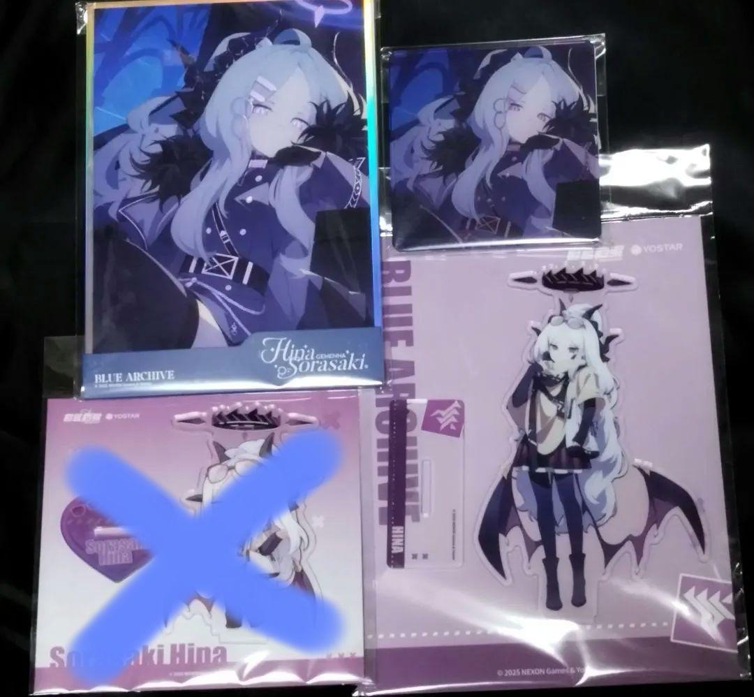 空崎ヒナ（３点セット）ブルアカ 中国 ブルーアーカイブ 広州蛍