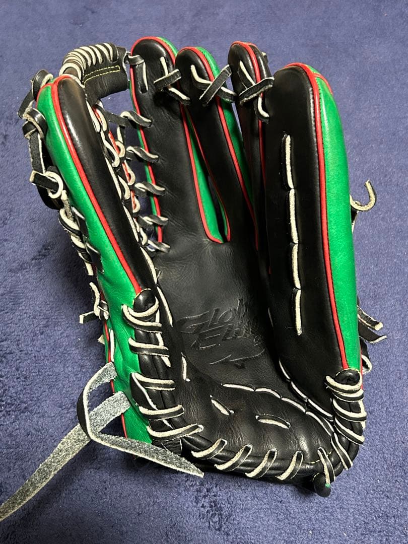 ミズノ　軟式　ダイバーシティブルー グローバルエリート 外野手用　オーダーグラブ