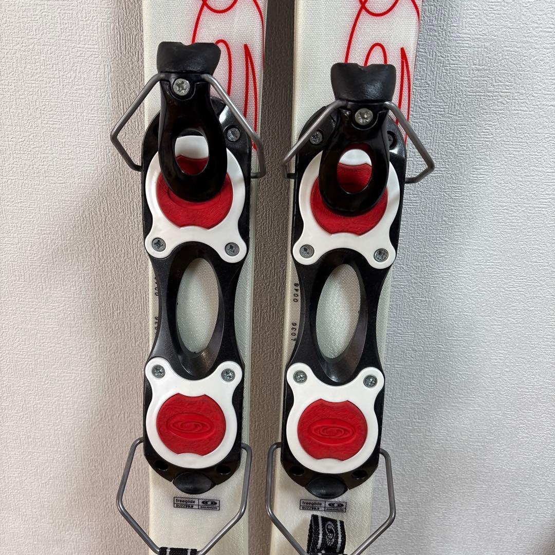 メンズ　ショートスキーセット　26-26.5cmブーツ付　サロモン