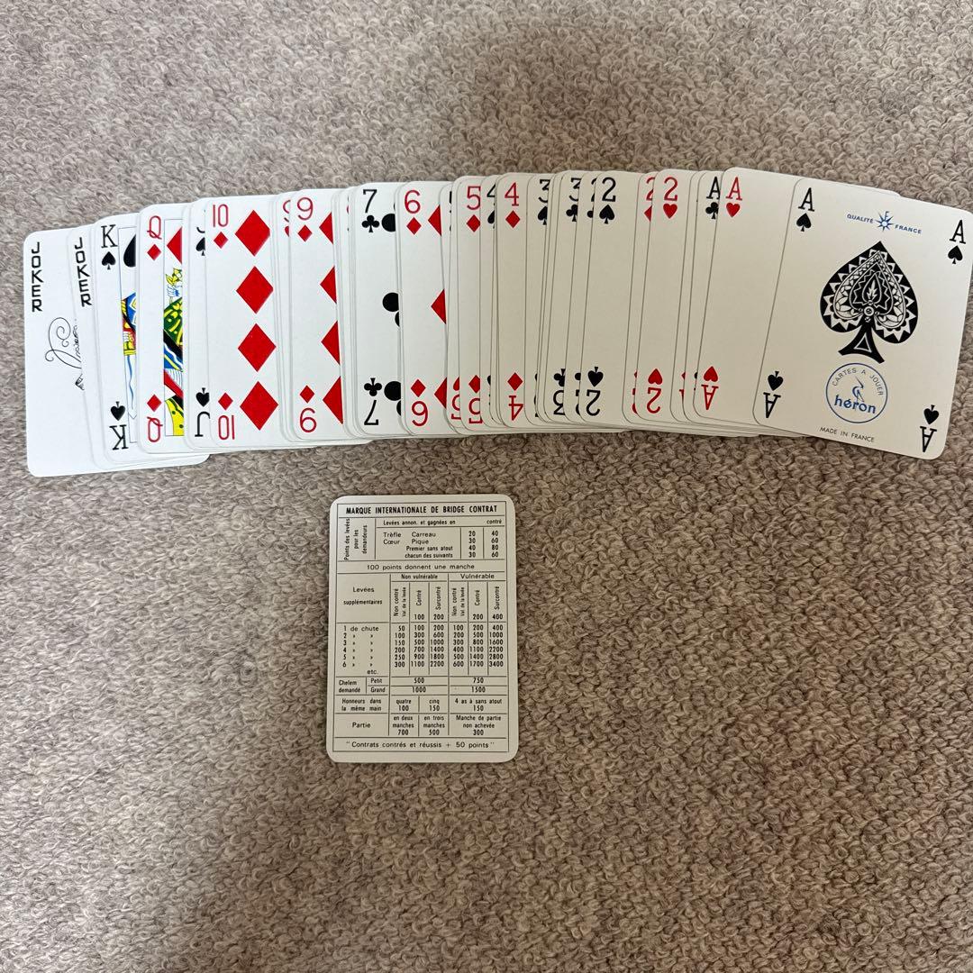 LOUIS VUITTON トランプ 2個セット モノグラム 箱付き