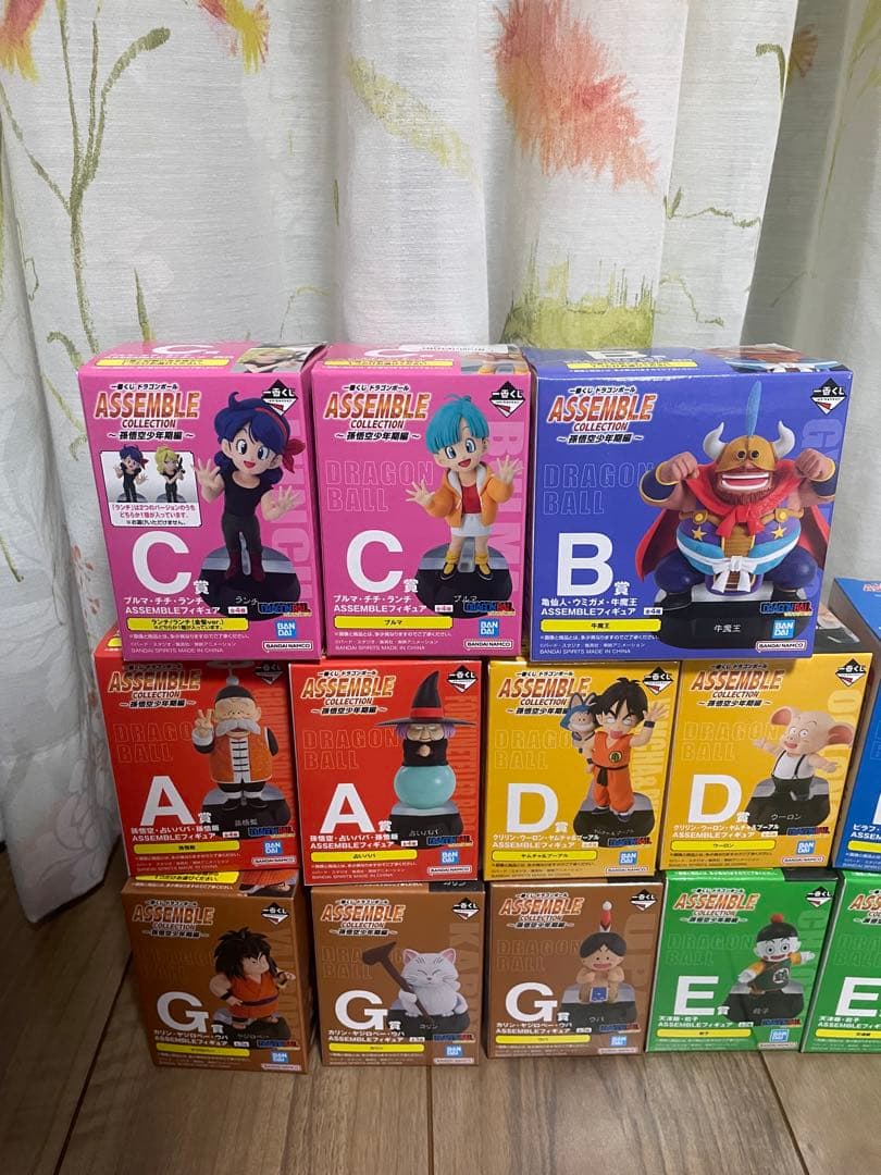 ドラゴンボール　一番くじ　アッセンブルコレクション　13種　ブルマ　カリン　他