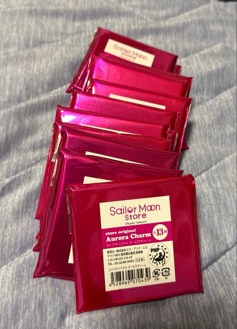 セーラームーン　オーロラチャーム　レゾネ展　キーホルダー　コンプ