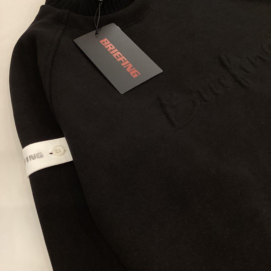 新品　BRIEFING LOGO FAKE LAYERED HIGHNECK