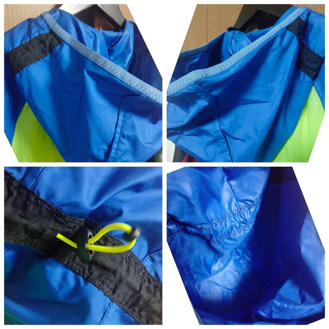 ナイキ ウインドランナー フルジップフーディー マルチカラー パッチワーク M