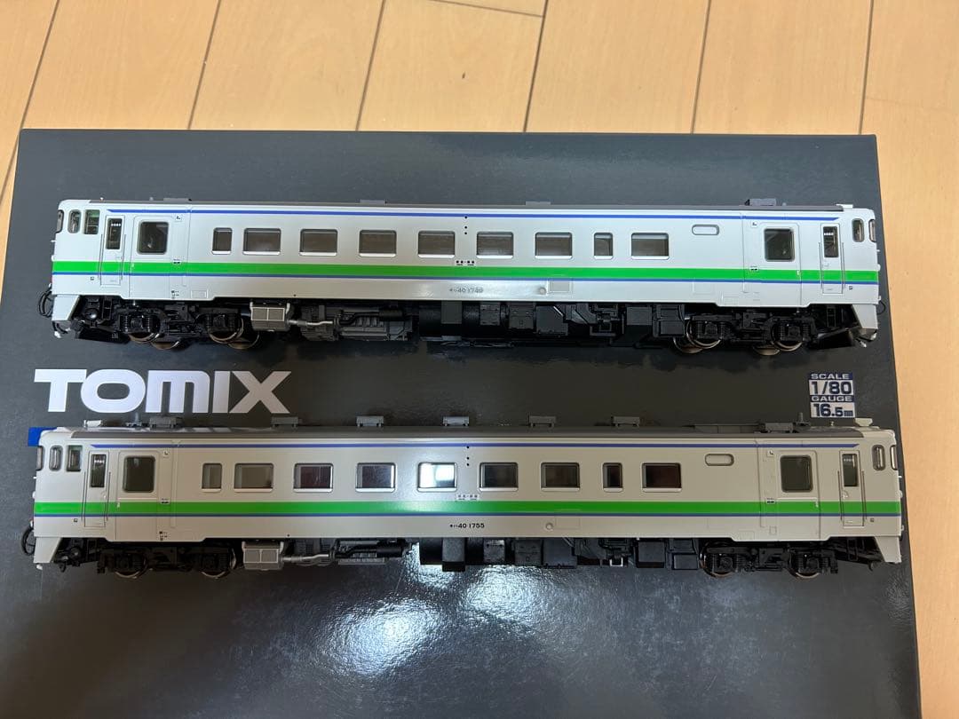 TOMIX HO JRキハ40 1700形 M T手すり等真鍮に交換