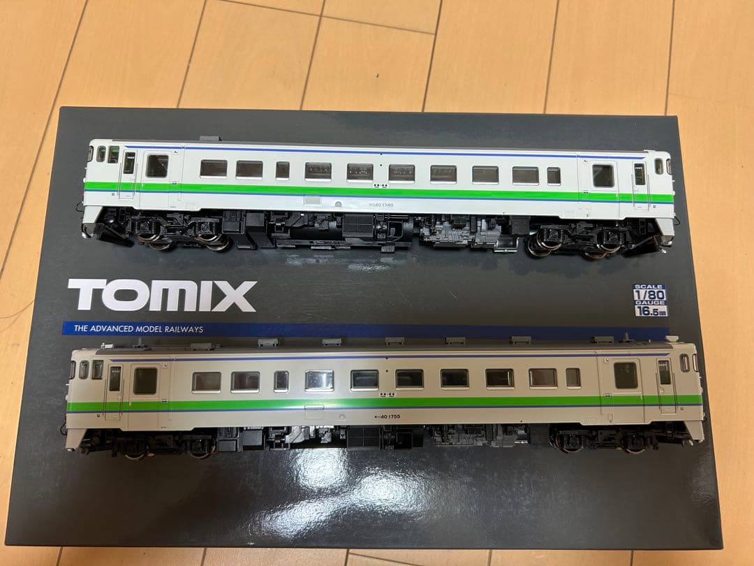 TOMIX HO JRキハ40 1700形 M T手すり等真鍮に交換