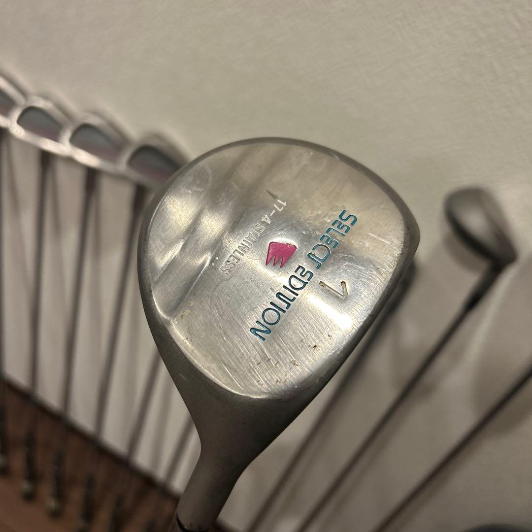 初心者お試しセット　セレクトエディション　レディースL 12本　右利き　ゴルフ