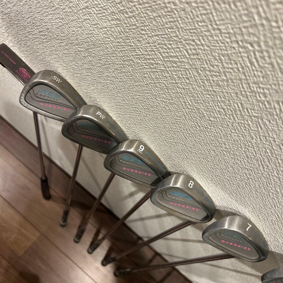 初心者お試しセット　セレクトエディション　レディースL 12本　右利き　ゴルフ