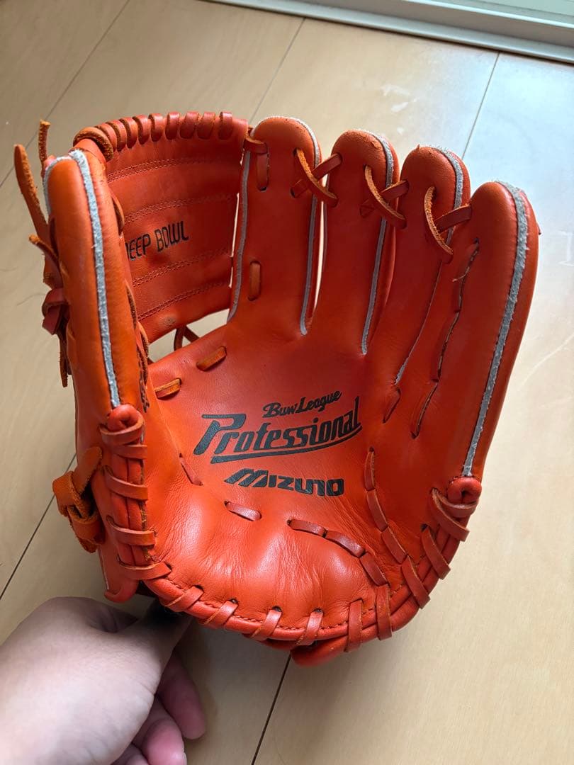 Mizuno ビューリーグ　軟式グローブ オレンジ