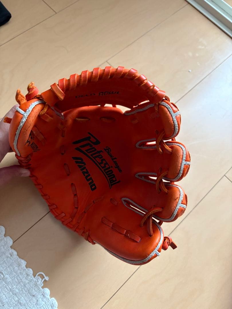 Mizuno ビューリーグ　軟式グローブ オレンジ
