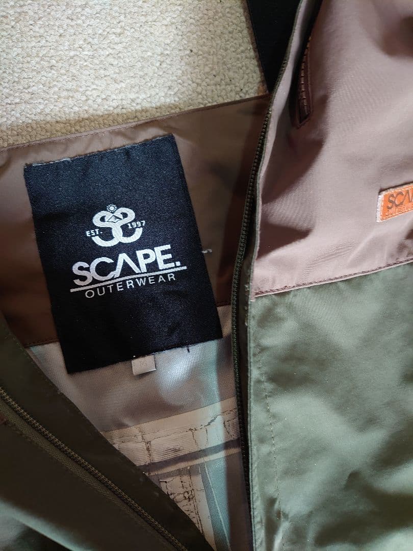 SCAPEビブパンツ美品難ありMサイズ送料込み