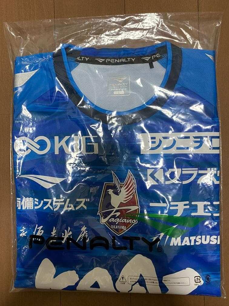 2025 J1 ファジアーノ岡山 本物練習着 Lサイズ スポンサー限定