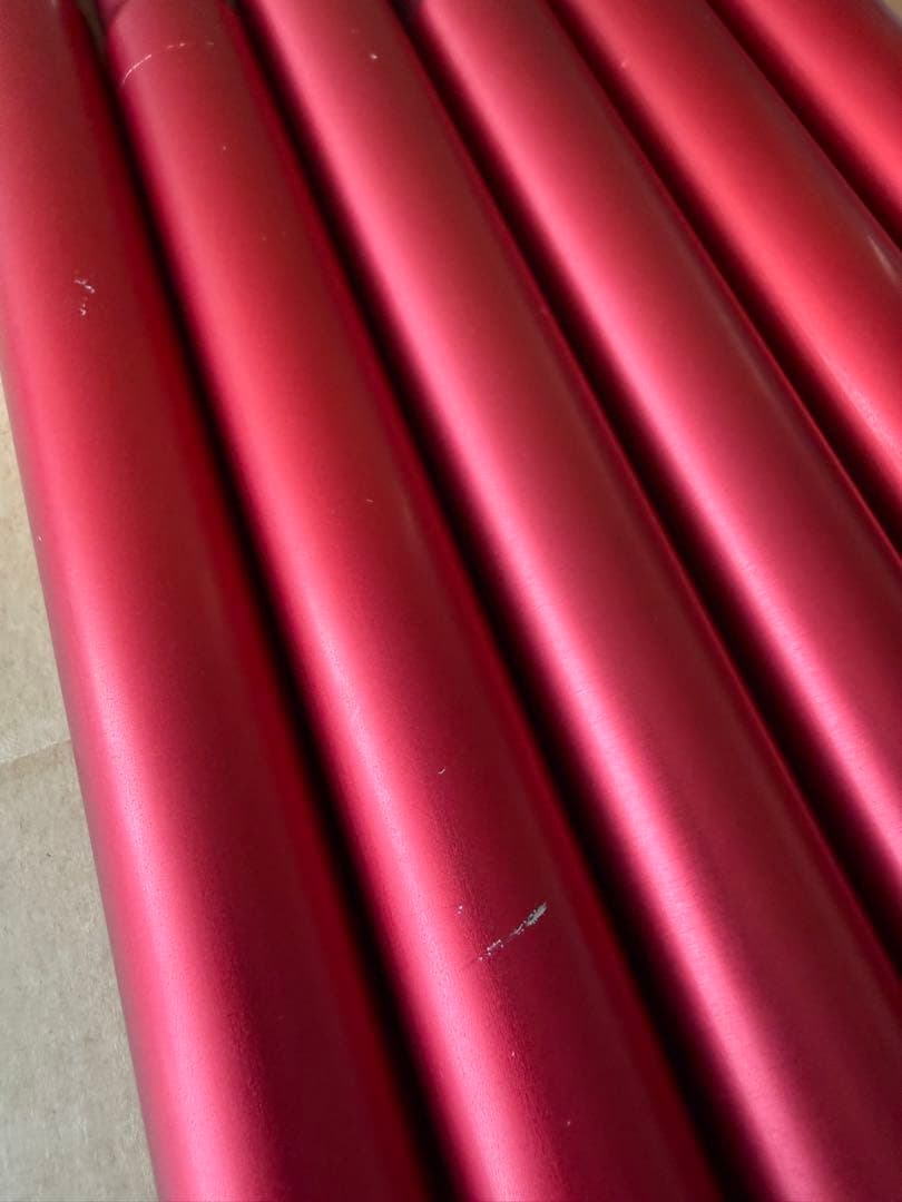 スノーピーク ウイングポール レッド 240/280 ① USED