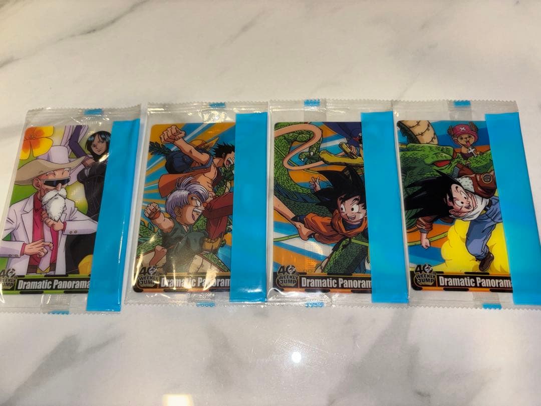 【激レア】40周年記念ドラゴンボール 森永ウエハースドラマチックパノラマカード
