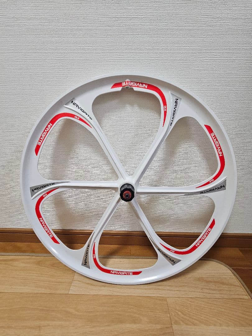 未使用品　マウンテンバイク　Mtb 26インチ　ホイール　フロントリアセット