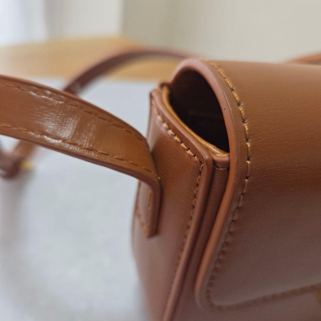 CELINE トリオンフ バッグ ブラウン