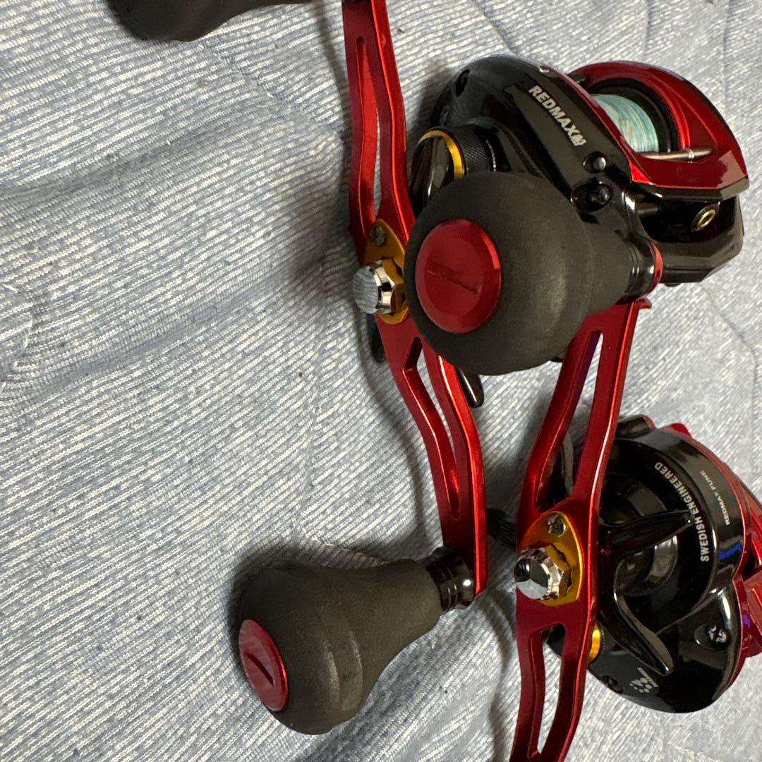 【2台セット】アブガルシア◆RED MAX船 船両軸リール